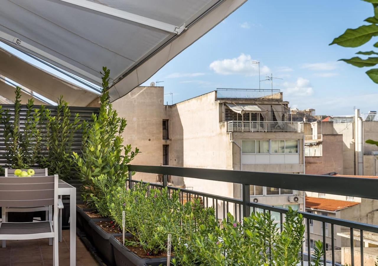 Syntagma Modern New Flat, Large Balcony With View Apartment Athena Bagian luar foto