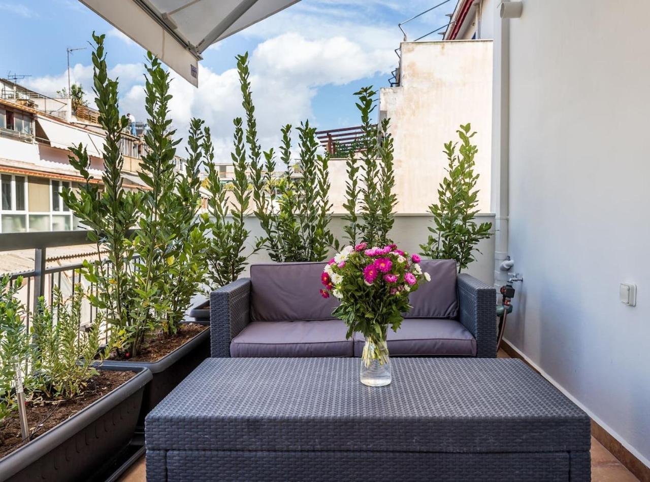 Syntagma Modern New Flat, Large Balcony With View Apartment Athena Bagian luar foto
